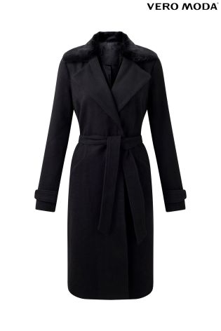 Vero Moda Longline Woven Trench Coat